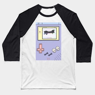 Pastel Goth Gamer Baseball T-Shirt